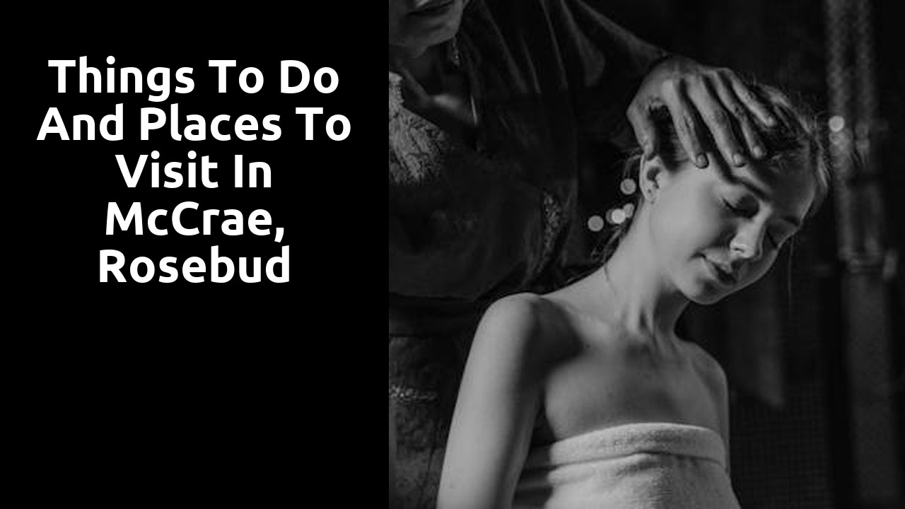 Things to do and places to visit in McCrae, Rosebud